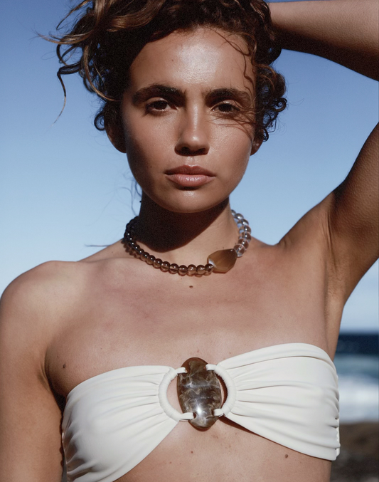 Rowie Necklace / Clear Quartz