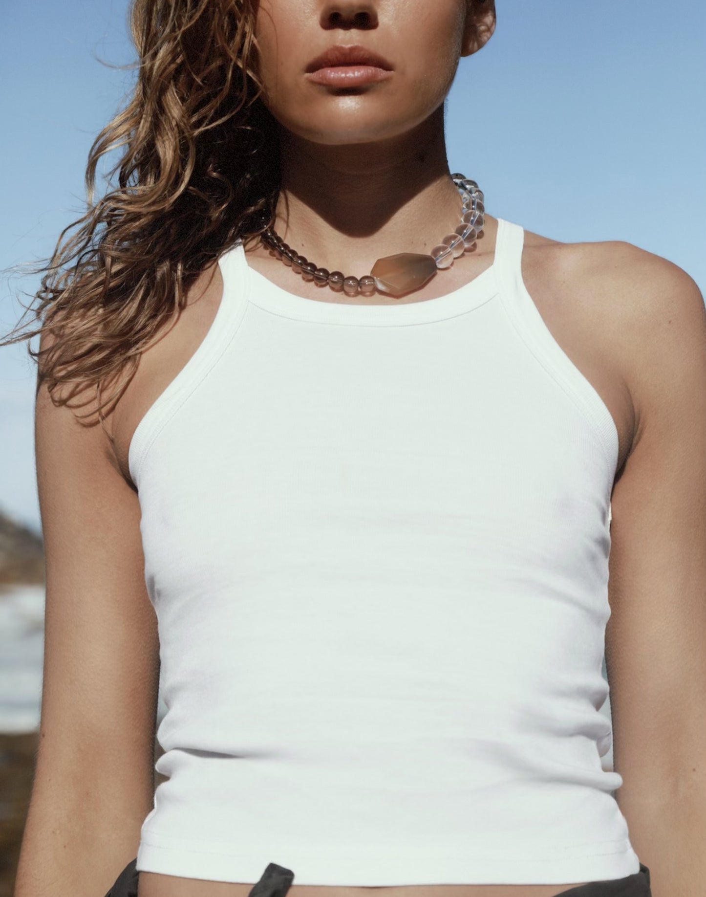 Rowie Necklace / Clear Quartz