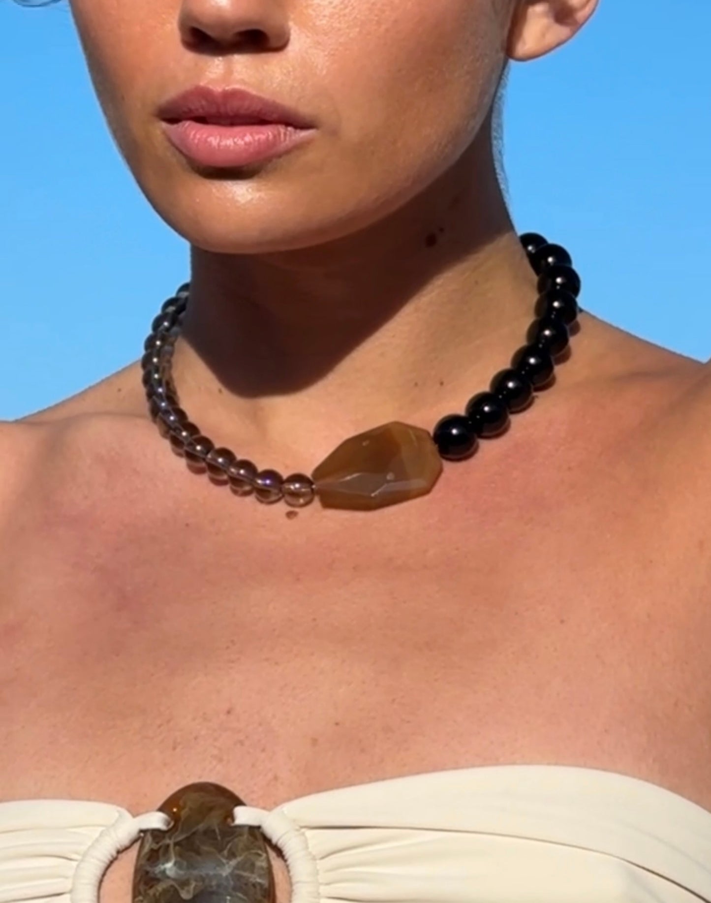 Rowie Necklace / Onyx