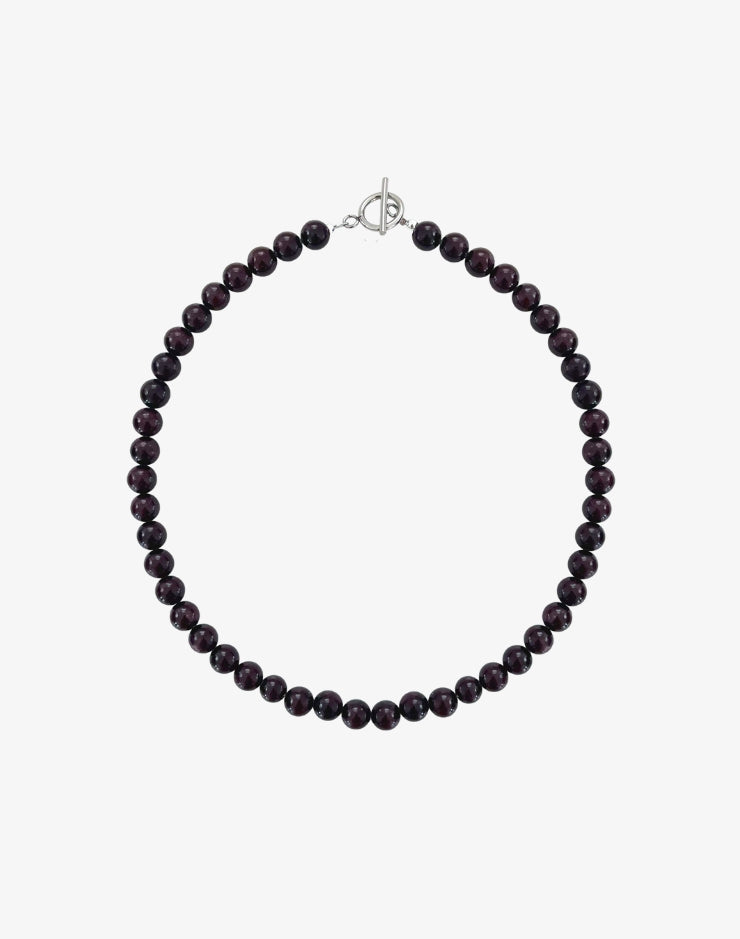 Mini Suki Necklace / Plum