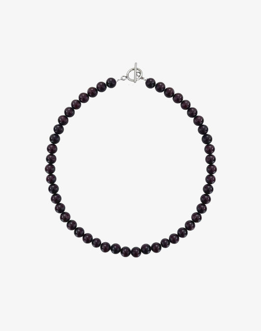 Mini Suki Necklace / Plum
