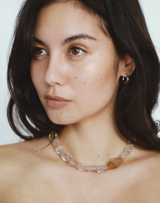 Darcy Necklace / Mauve