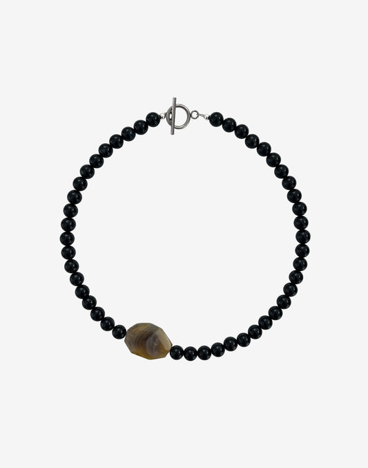 Mini Nora Necklace / Onyx