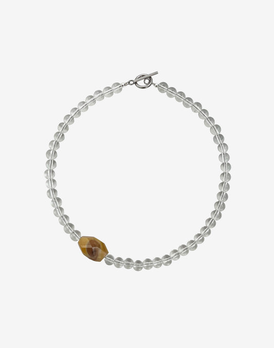 Mini Nora Necklace / Clear Quartz